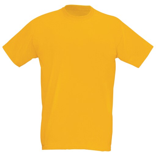 WD T-Shirt gelb, brust